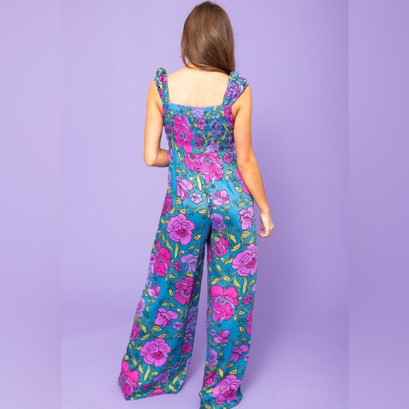 SOLD Free People Women’s Rolling Hills Wide Leg Jumpsuit Size XS - Picture 2 of 13